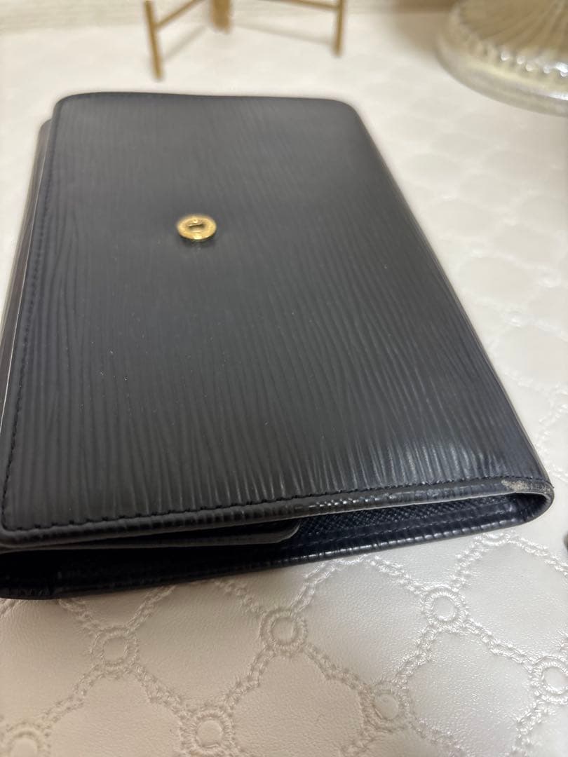 LOUIS VUITTON ◆ポルト・トレゾール エテュイ パピエ三つ折り財布