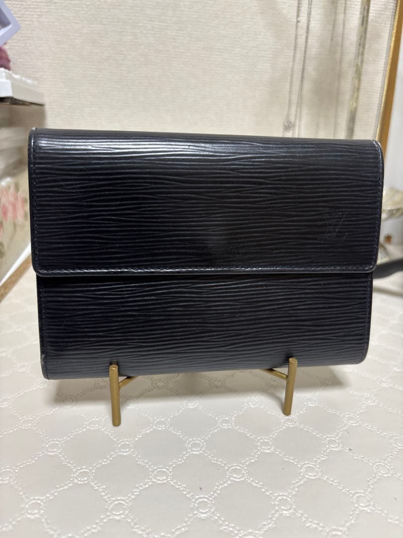 LOUIS VUITTON ◆ポルト・トレゾール エテュイ パピエ三つ折り財布