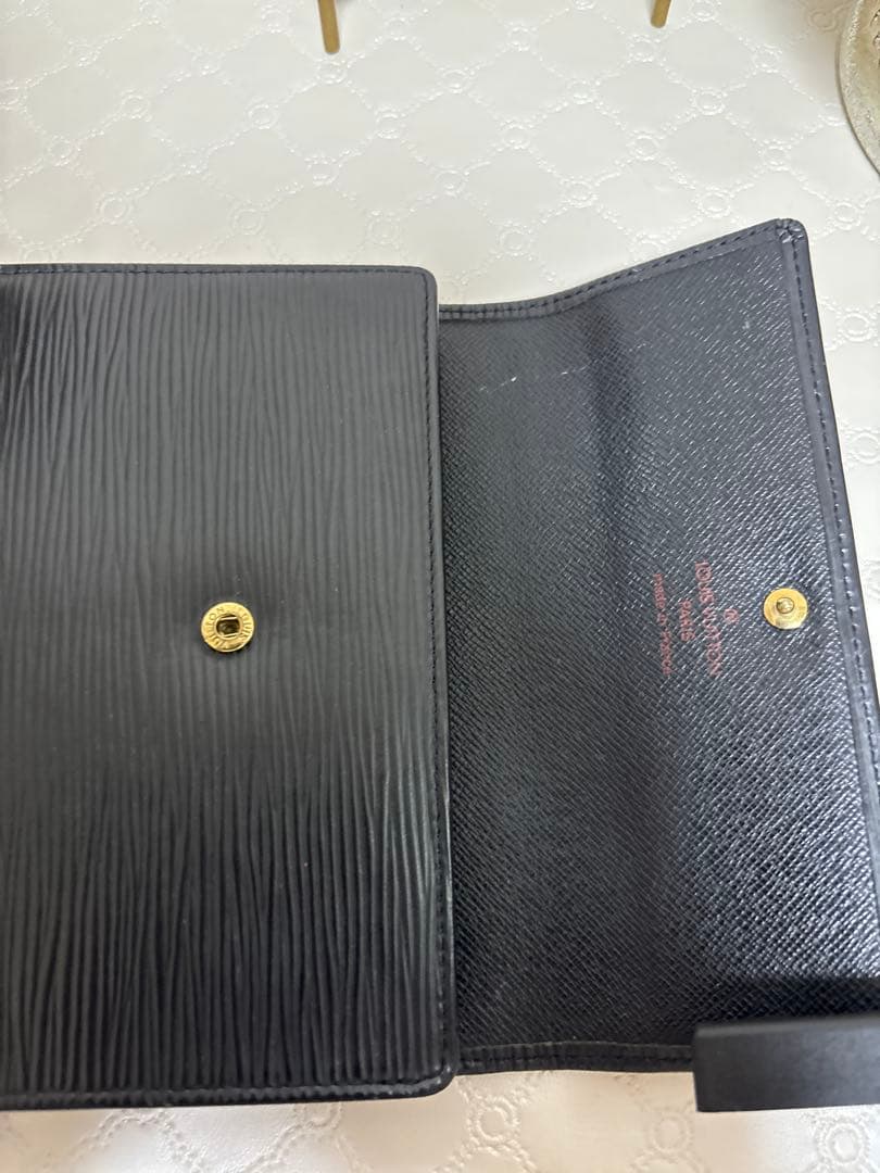 LOUIS VUITTON ◆ポルト・トレゾール エテュイ パピエ三つ折り財布