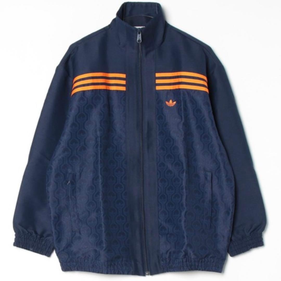 【新品未開封】アディダスオリジナルス　モノグラムジャケット 70s 総柄
