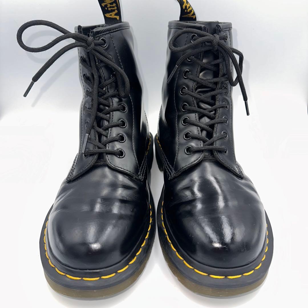 ドクターマーチン Dr.Martens ブラック UK7 8ホール
