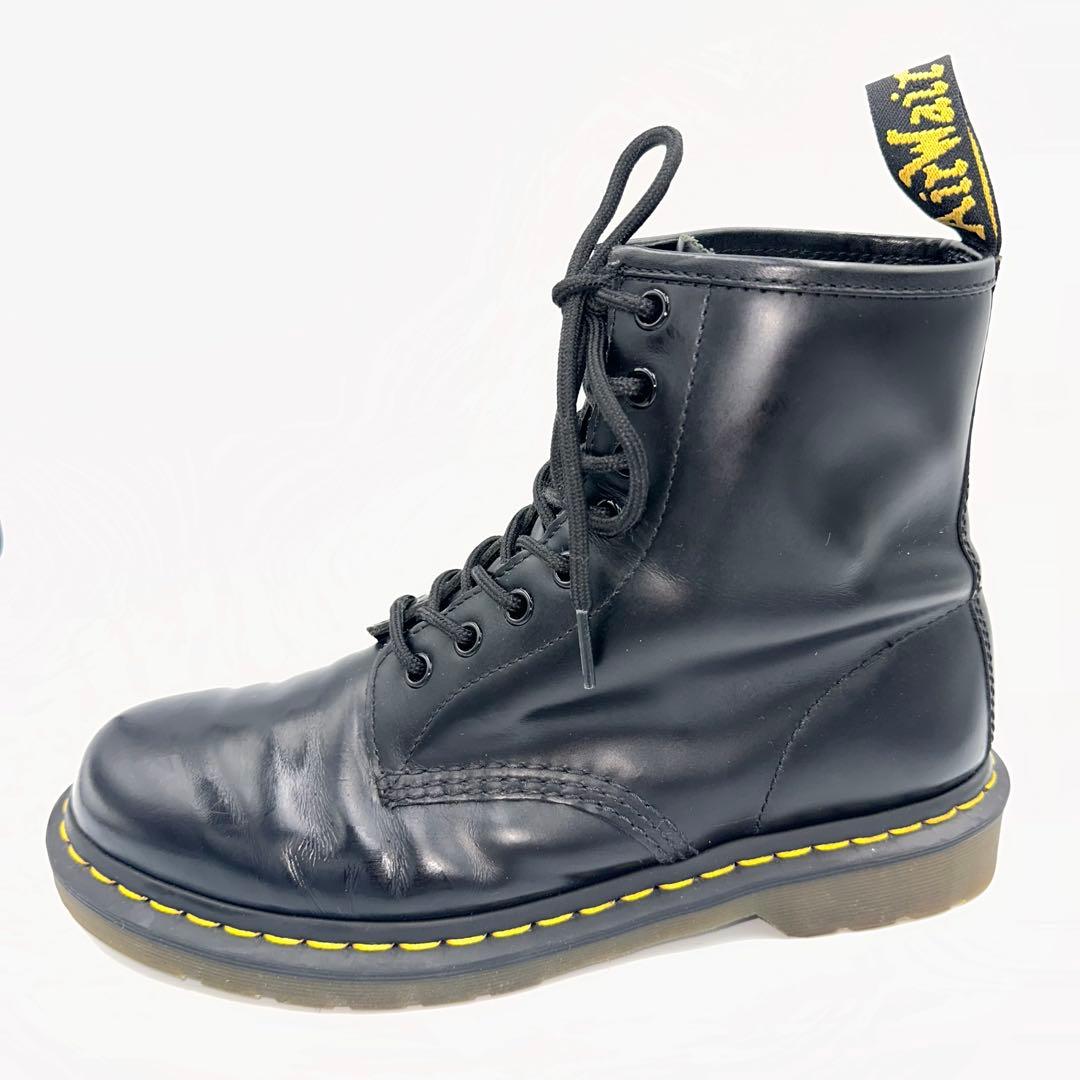 ドクターマーチン Dr.Martens ブラック UK7 8ホール