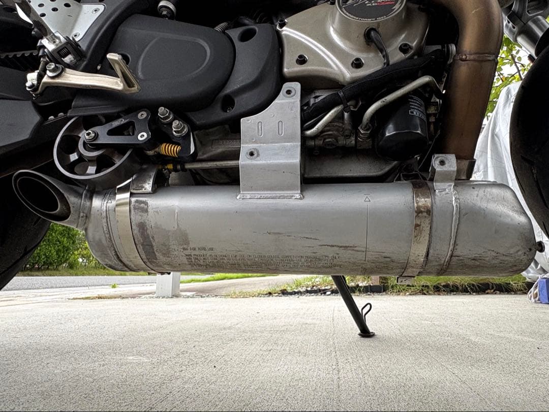 Buell ビューエル XB 純正レース管 50.8mm サイレンサー マフラー