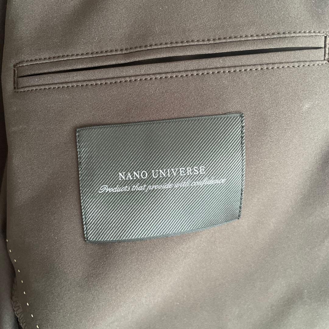 【一度着用】ナノユニバース ダメリーノ ストレッチセットアップ Mサイズ