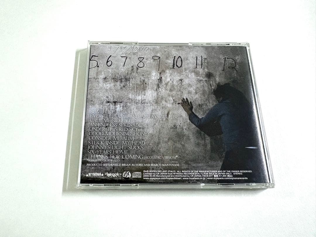 Hopes die last CD 日本盤　サイン入りブロマイド　缶バッジ
