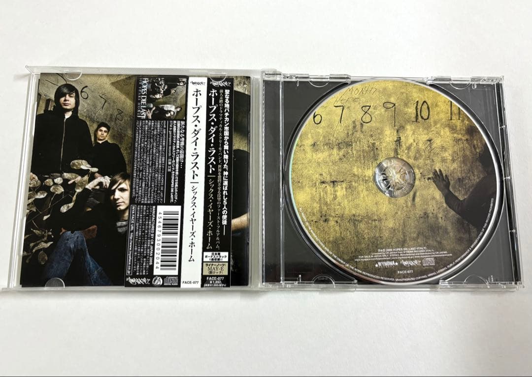 Hopes die last CD 日本盤　サイン入りブロマイド　缶バッジ