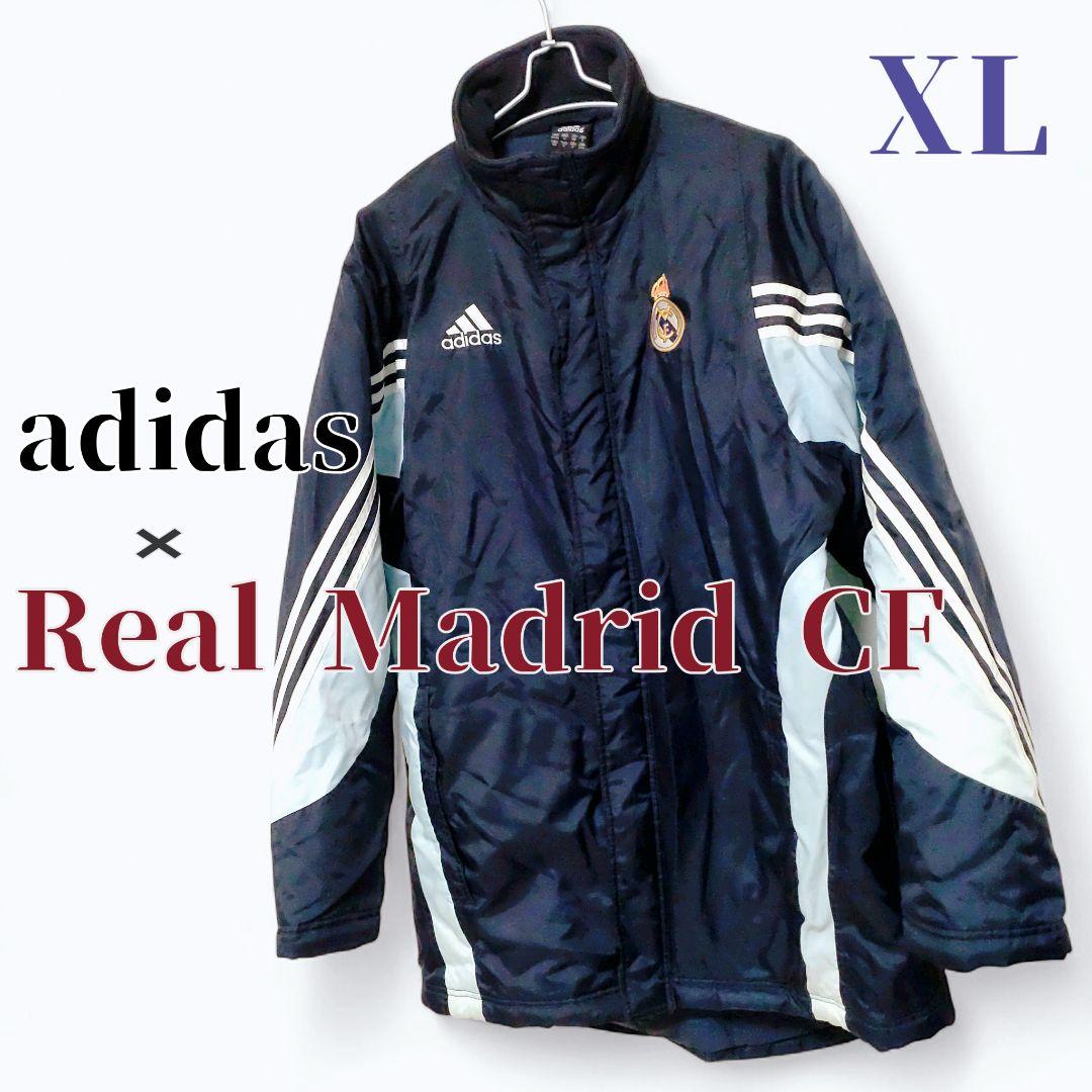 ​良品　アディダス × レアルマドリード　トレーニングジャケット XLサイズ