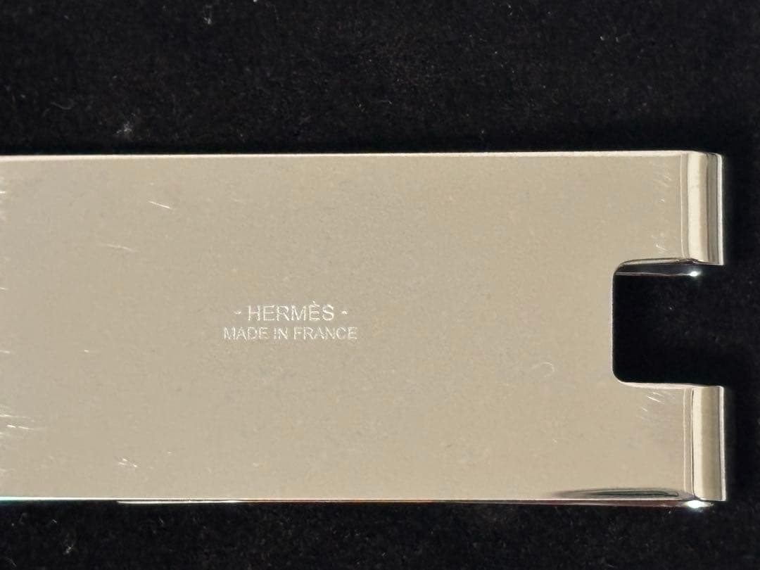 HERMES H字型マネークリップ