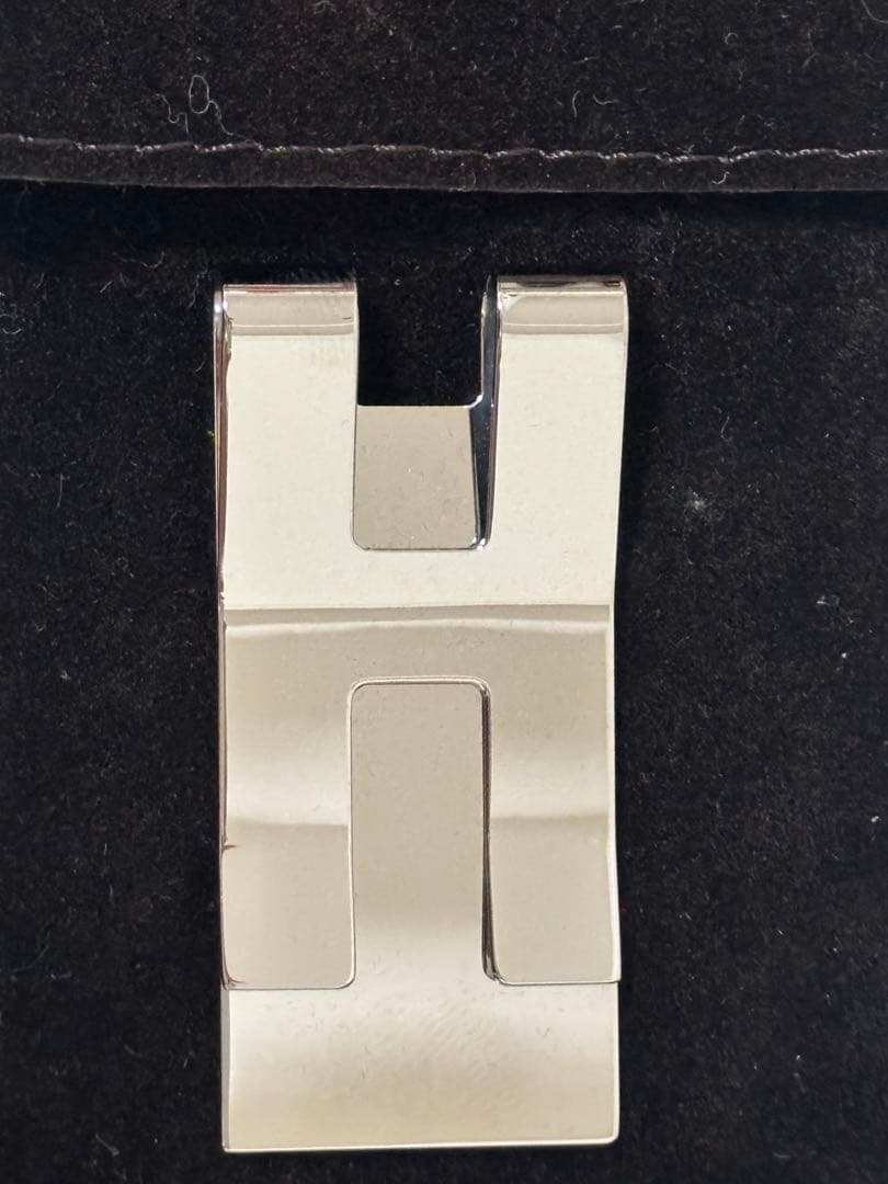 HERMES H字型マネークリップ