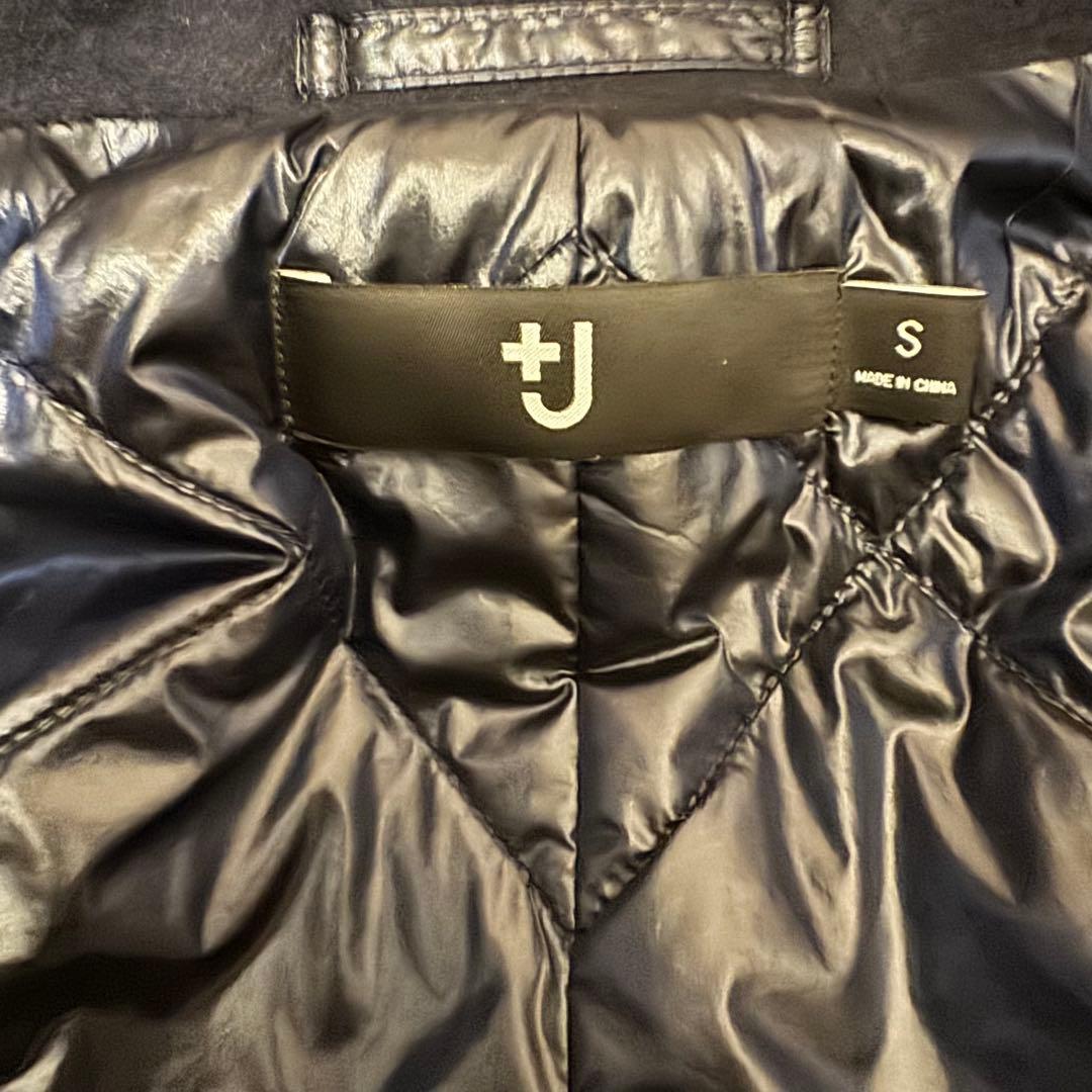 【美品】タグ付き +J ウールブレンドオーバーサイズピーコート サイズS