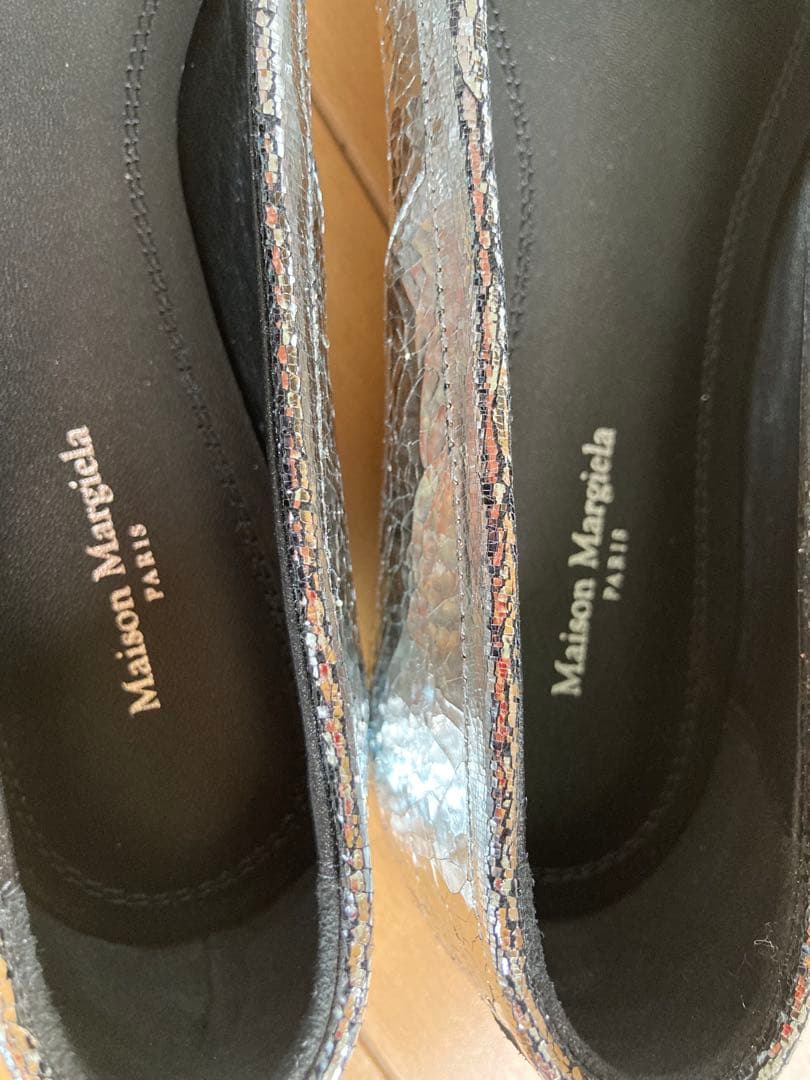 週末限定❗️新品Maison Margiela 足袋 ブロークンミラーシルバー37