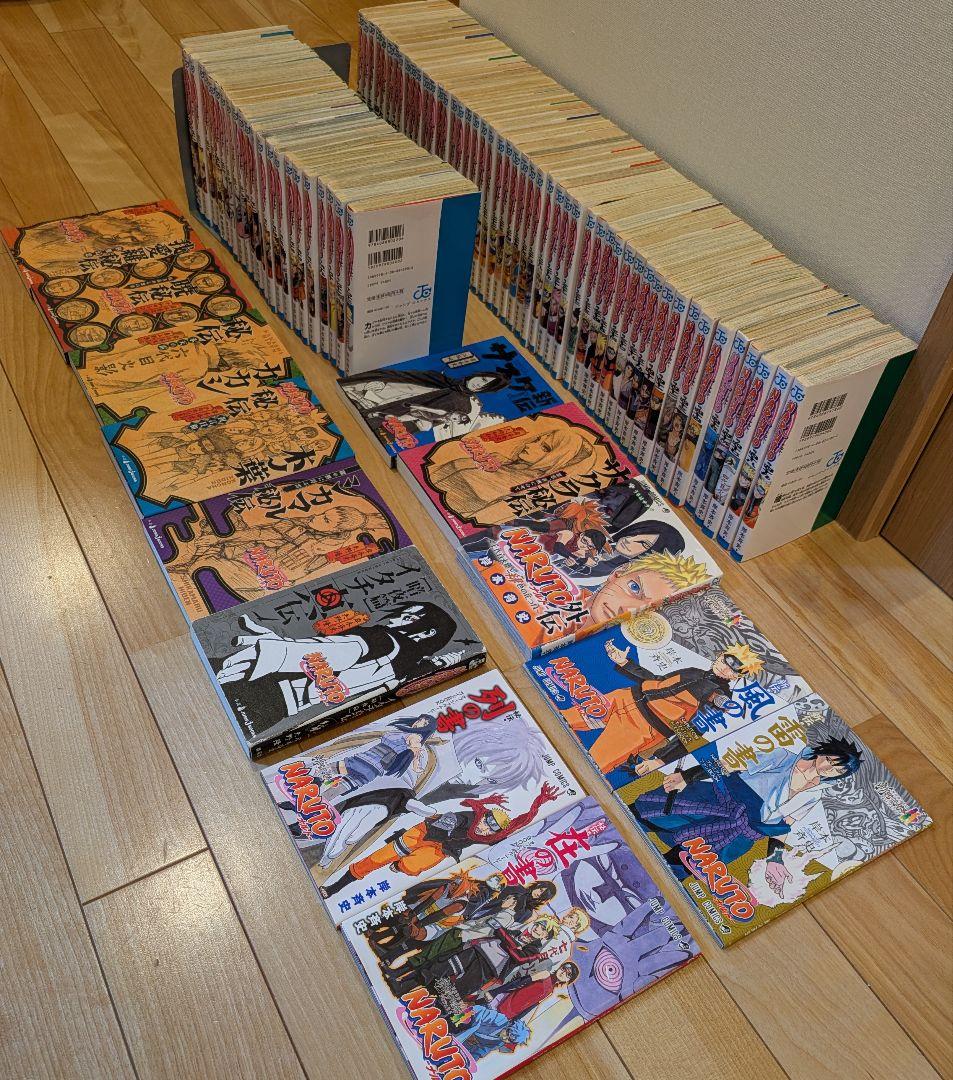 本日出品　最終値下げ　送料込み　ナルト　全巻