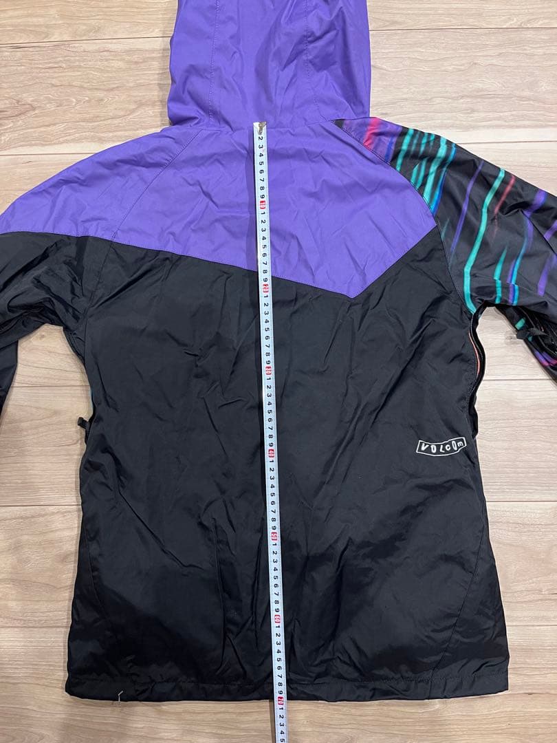 Volcom スノーボード上下セット 紫/黒/青　レディース