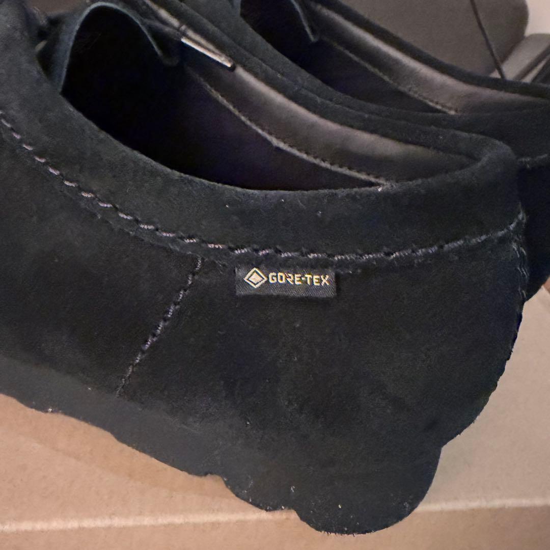 Clarks GORE-TEX ワラビー 26.5 ブラックスエード