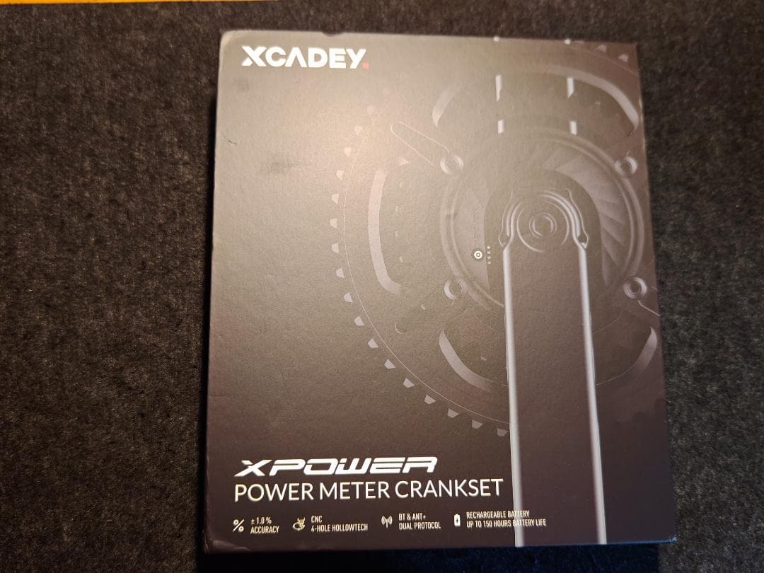 Xcadey ventus パワーメーター 172.5mm チタンスピンドル