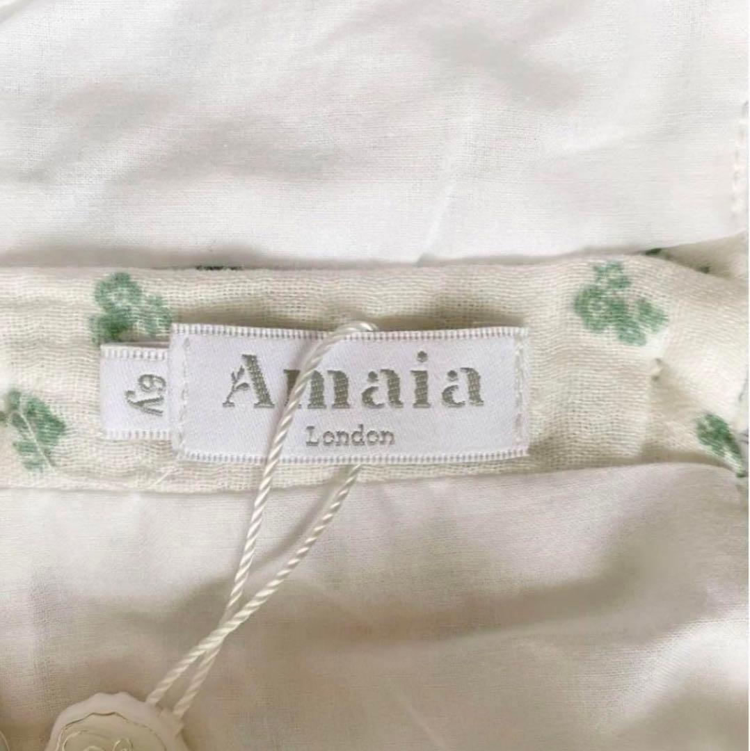 新品タグ付き アマイアキッズ ワンピース 6Y 120cm サンサカエプチ