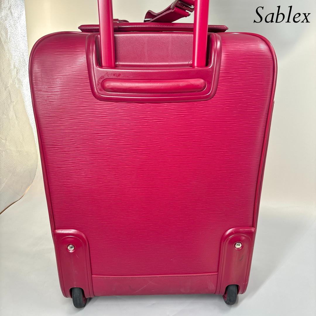 【新品同様】ルイヴィトン エピ ペガス55 キャリーバッグ 購入時証明書有