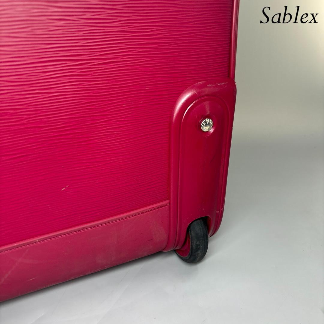 【新品同様】ルイヴィトン エピ ペガス55 キャリーバッグ 購入時証明書有