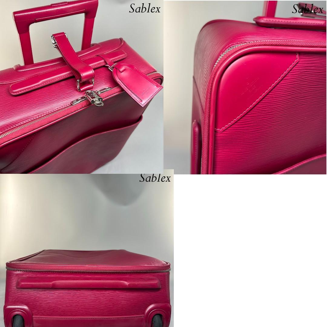 【新品同様】ルイヴィトン エピ ペガス55 キャリーバッグ 購入時証明書有