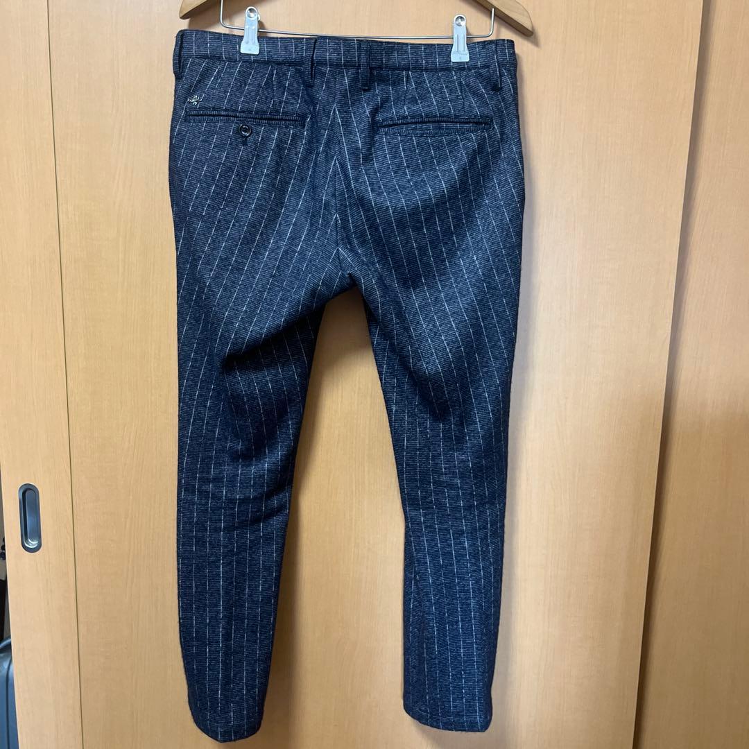 g-stage ストライプセットアップ　スーツ　ストレッチ　冬用