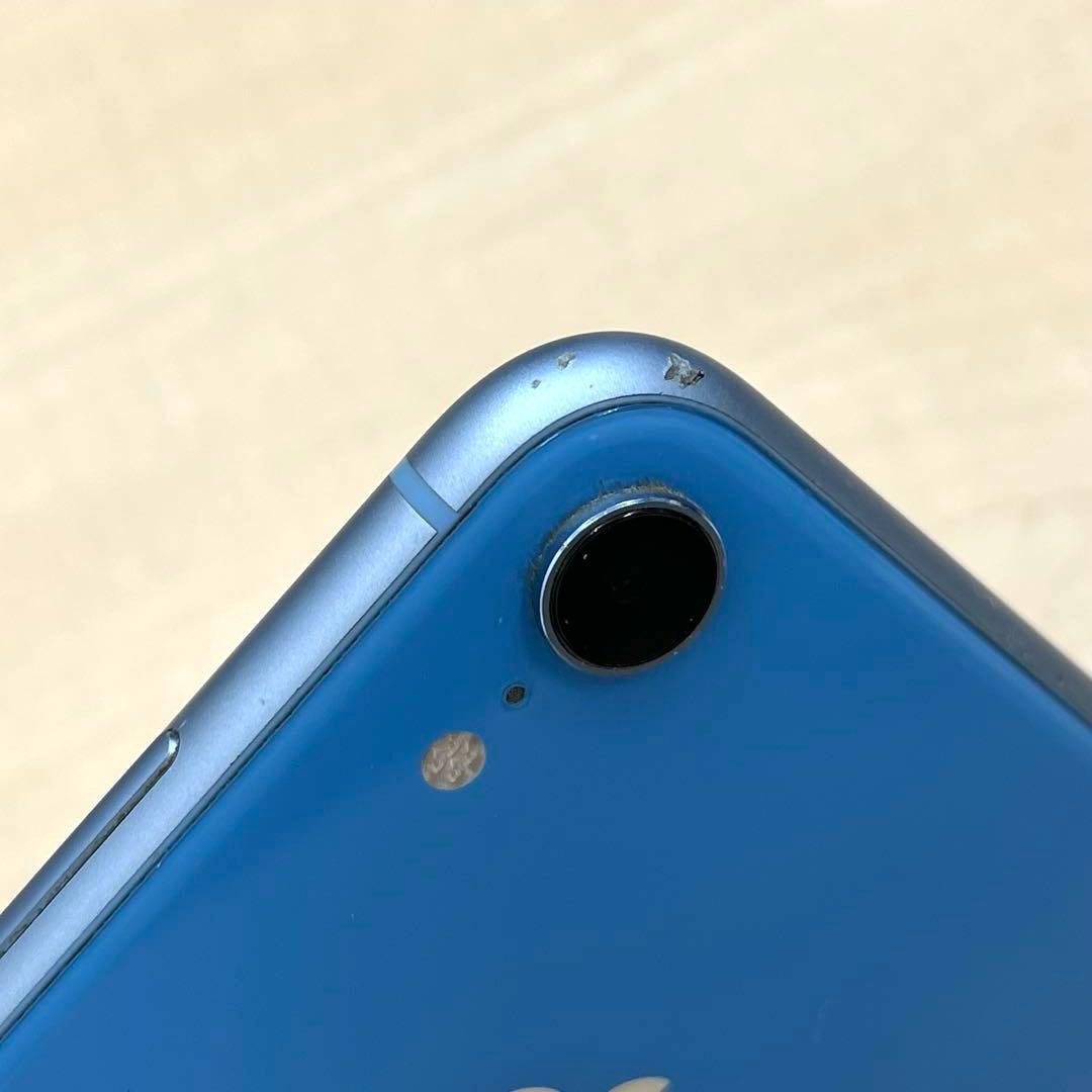 【T】Apple アップル iPhone XR 64GB ブルー スマートフォン