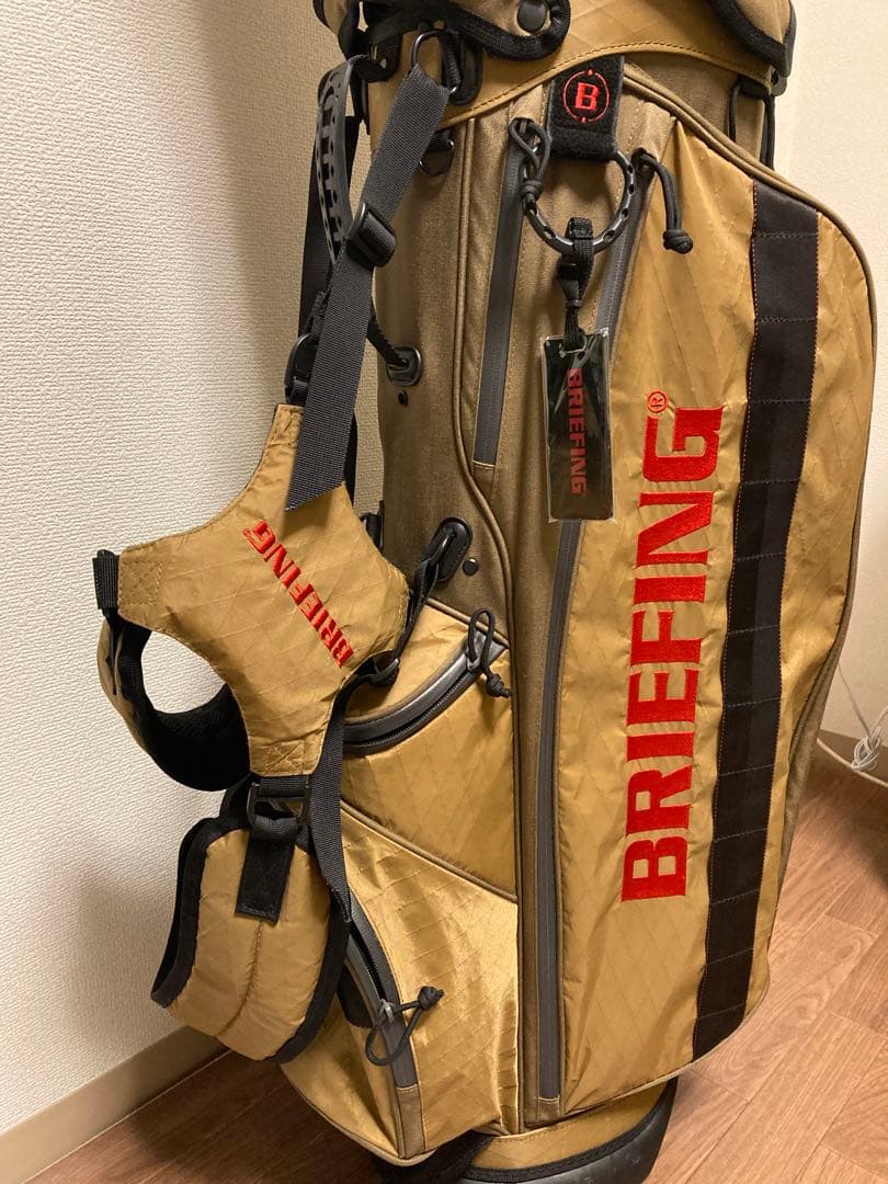★BRIEFING スタンド式キャディバッグ CR-4 #01 X-PAC 希少