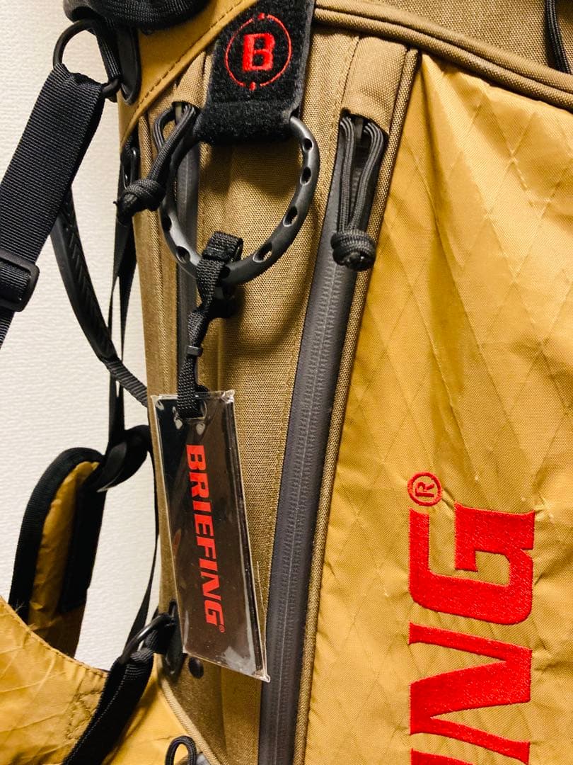 ★BRIEFING スタンド式キャディバッグ CR-4 #01 X-PAC 希少