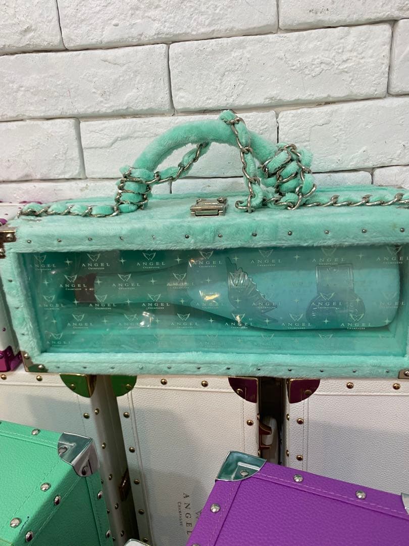 ⭐️【全国送料無料】エンジェル　シャンパン　5本　空箱10個　撮影　ディスプレイ