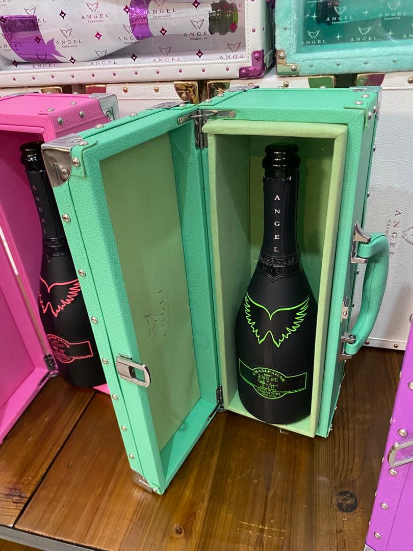 ⭐️【全国送料無料】エンジェル　シャンパン　5本　空箱10個　撮影　ディスプレイ