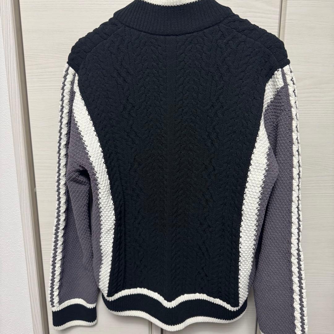 【ADIDAS】RETRO REMIX CARDIGAN BLACK アディダス