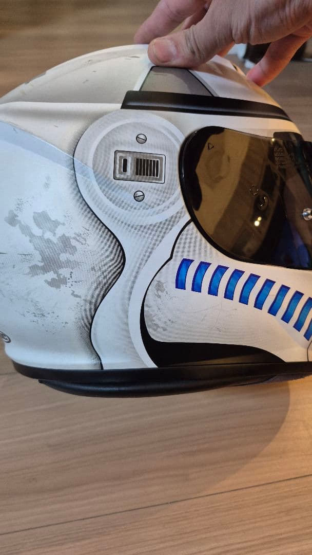 スターウォーズヘルメット HJC CS-15 ストームトルーパー Lサイズ中古