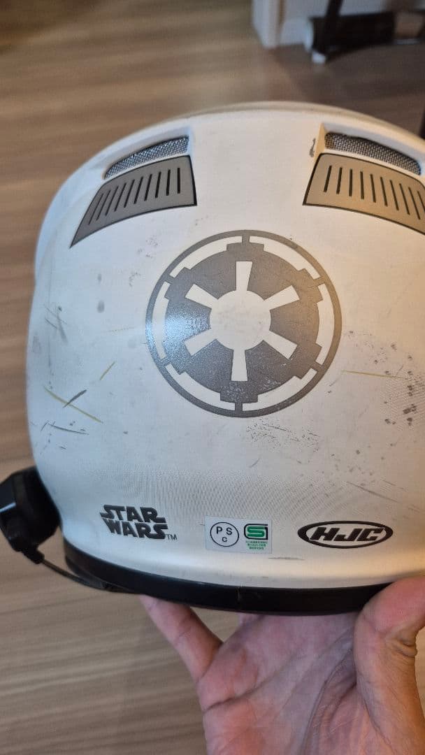 スターウォーズヘルメット HJC CS-15 ストームトルーパー Lサイズ中古