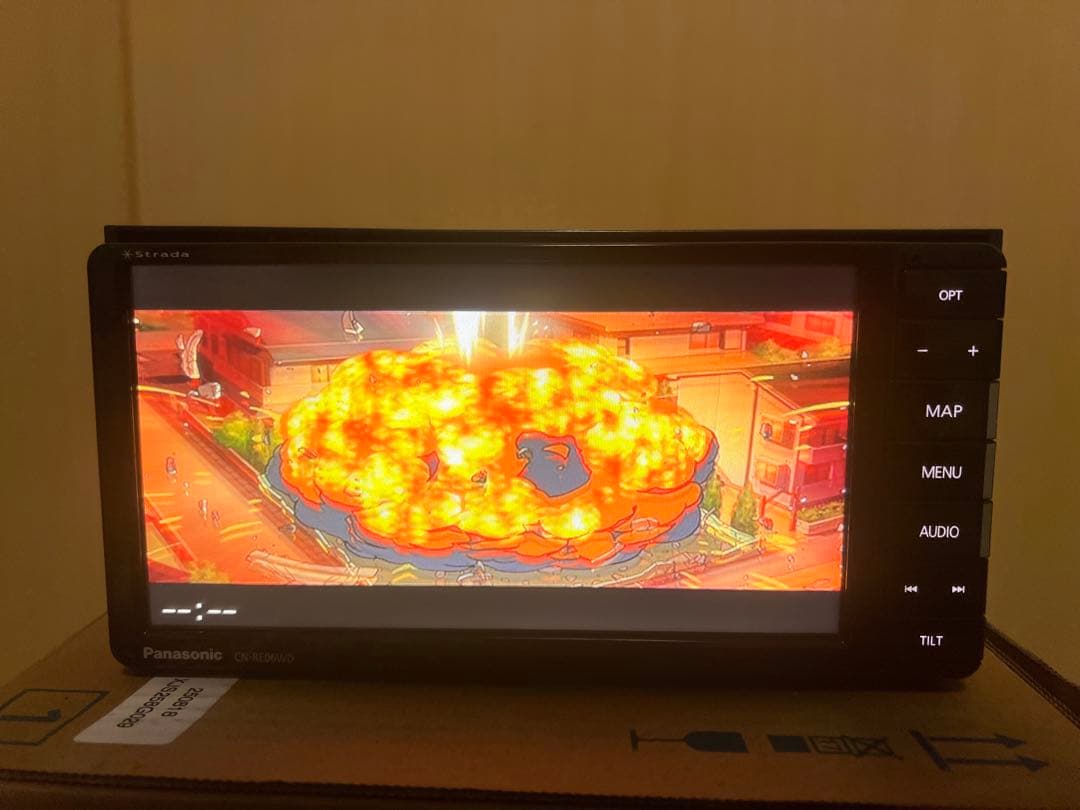 Panasonic CN-RE06WD カーナビ map data 2019