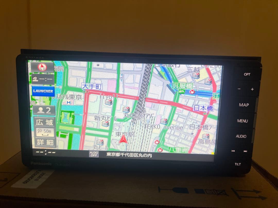 Panasonic CN-RE06WD カーナビ map data 2019