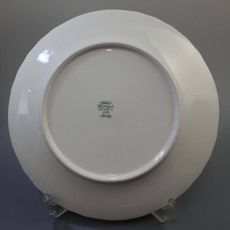 貞子 様RU-6006 リチャードジノリ　ベッキオホワイト　24.5㎝　6枚