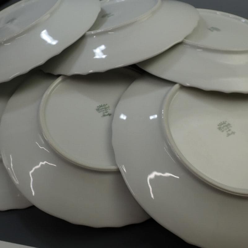 貞子 様RU-6006 リチャードジノリ　ベッキオホワイト　24.5㎝　6枚