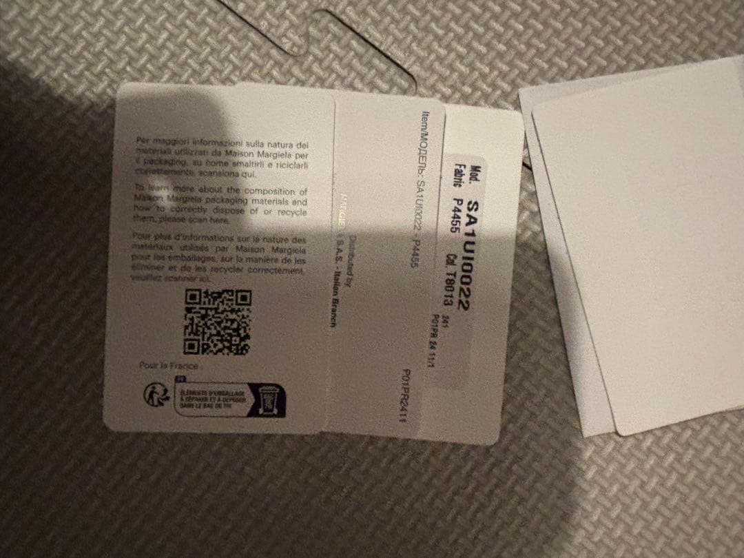 メゾンマルジェラ Maison Margiela マネークリップ 二つ折り財布