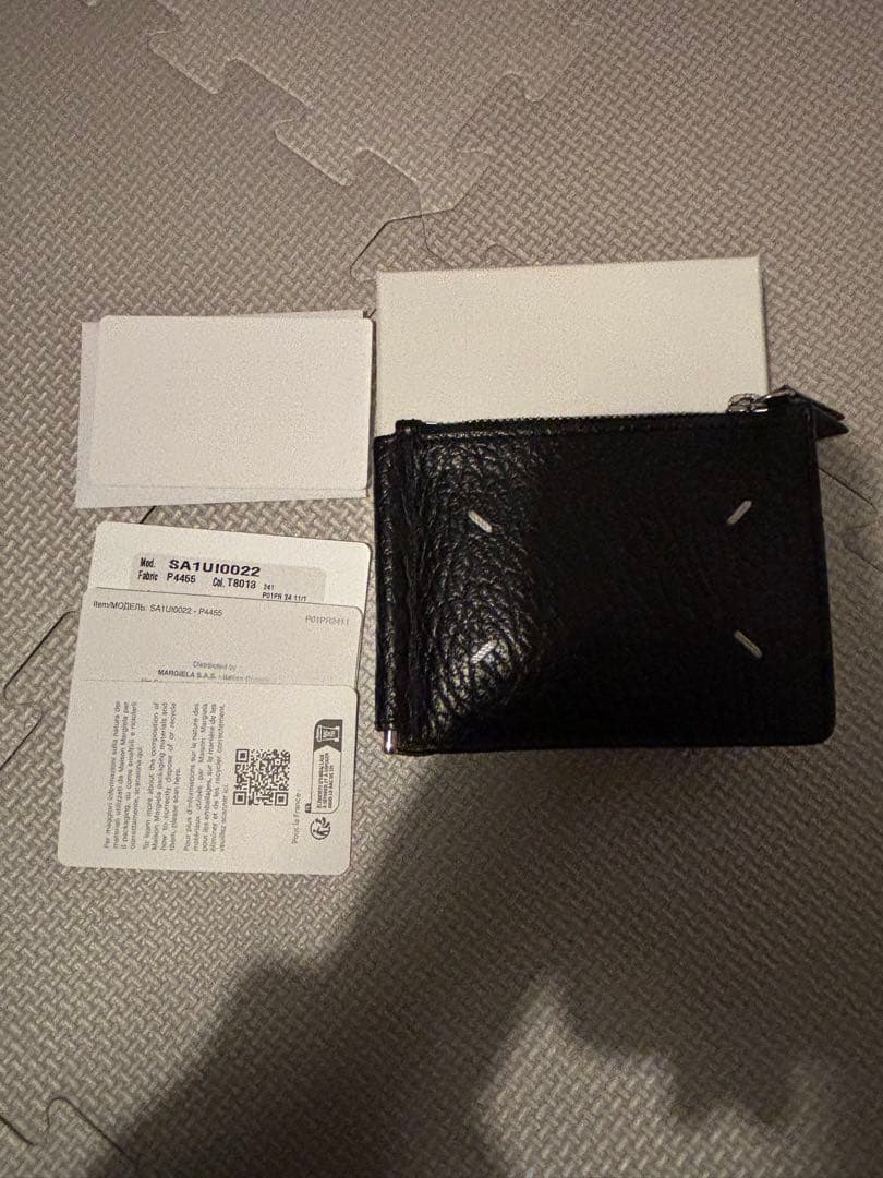 メゾンマルジェラ Maison Margiela マネークリップ 二つ折り財布