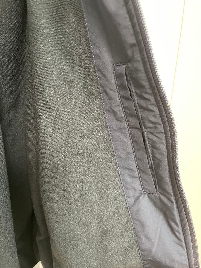 美品　ミズノプロ　グラウンドコート　Oサイズ　ネイビー