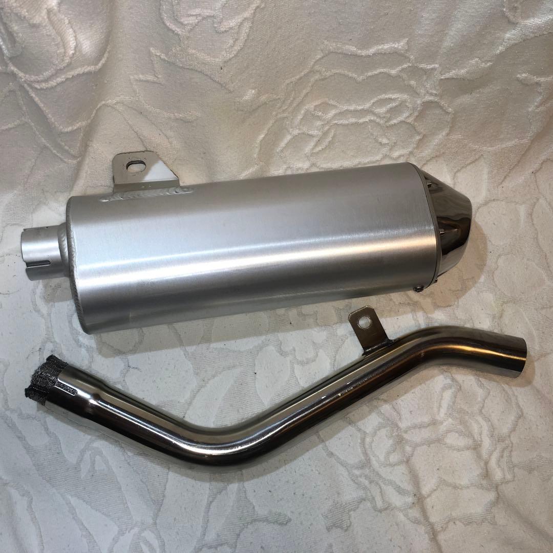 RSV ステンレススチール マフラー　ジェベル125 200用　RSV1303