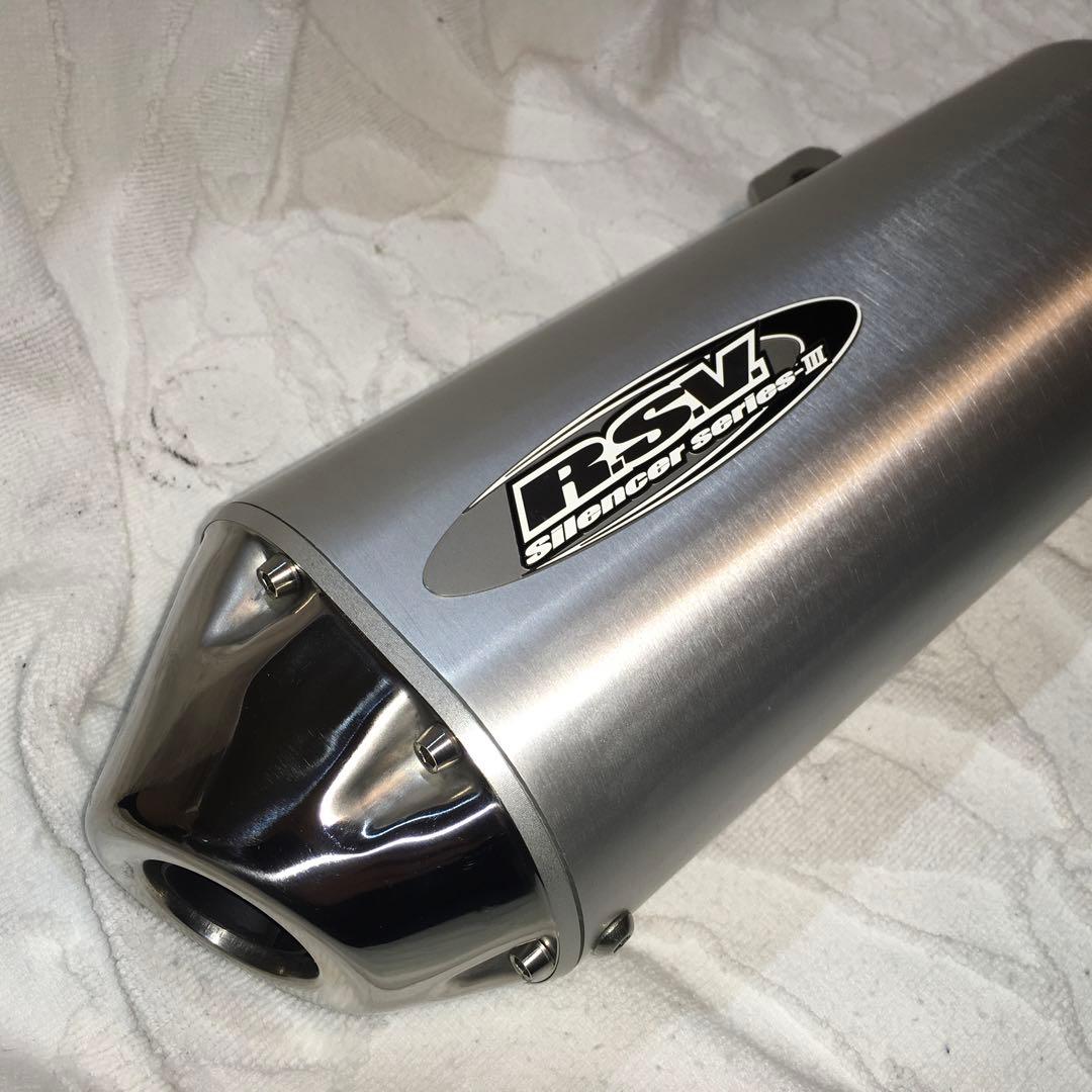 RSV ステンレススチール マフラー　ジェベル125 200用　RSV1303