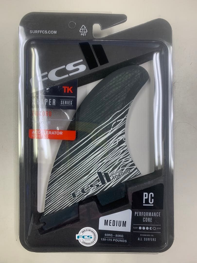 FCS2 SHAPER SERIES TOKORO TRI FINS L サイズ