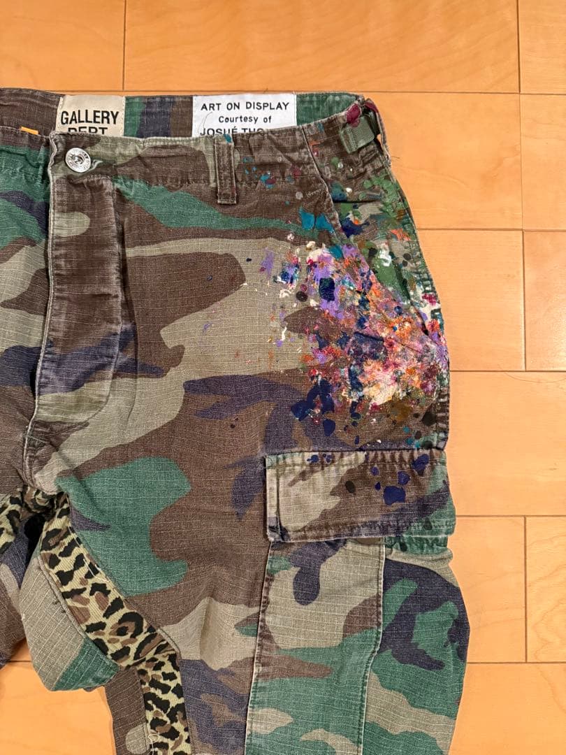 パンツ GALLERY DEPT La Flare Camo