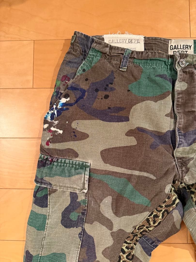 パンツ GALLERY DEPT La Flare Camo
