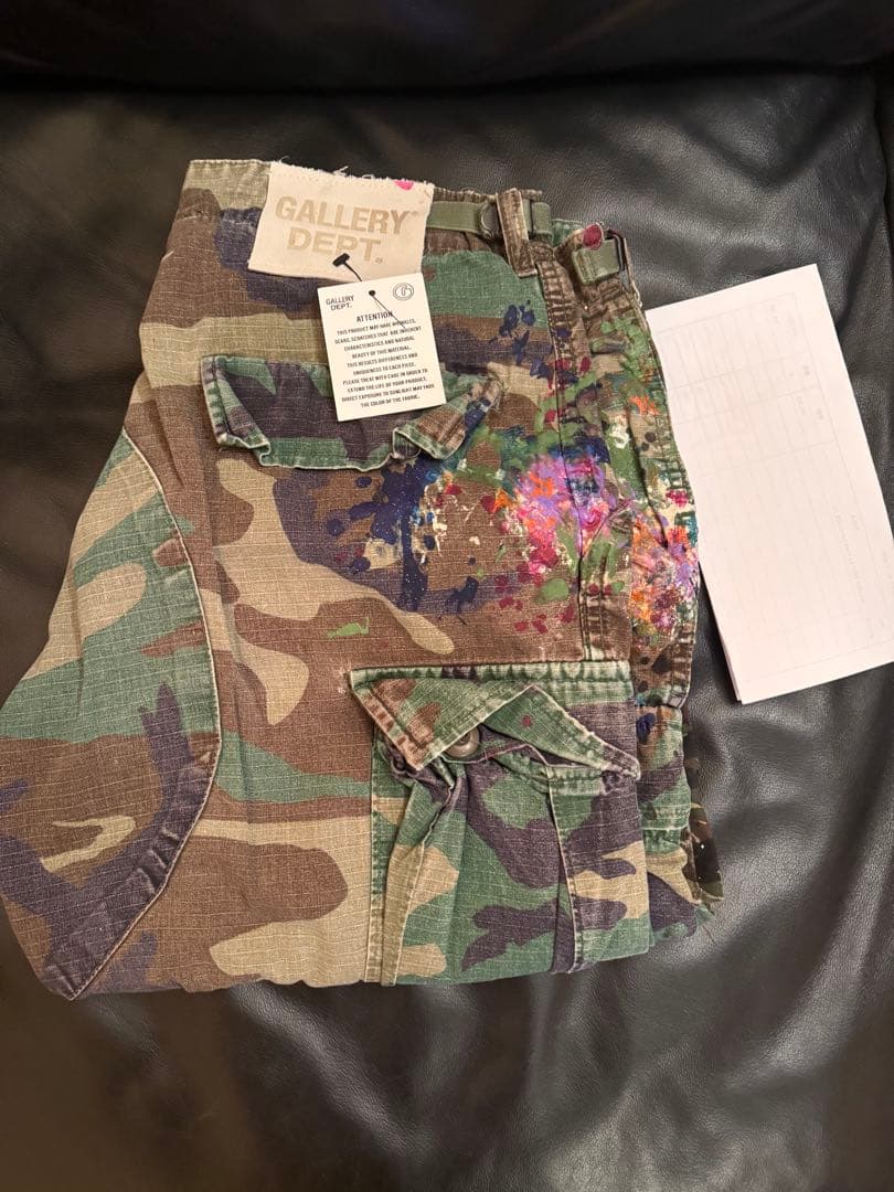 パンツ GALLERY DEPT La Flare Camo