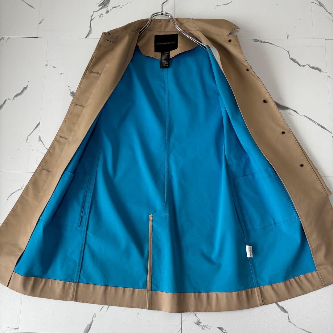 DOUBLE STANDARD CLOTHING✨ステンカラーコート　春　裏地青