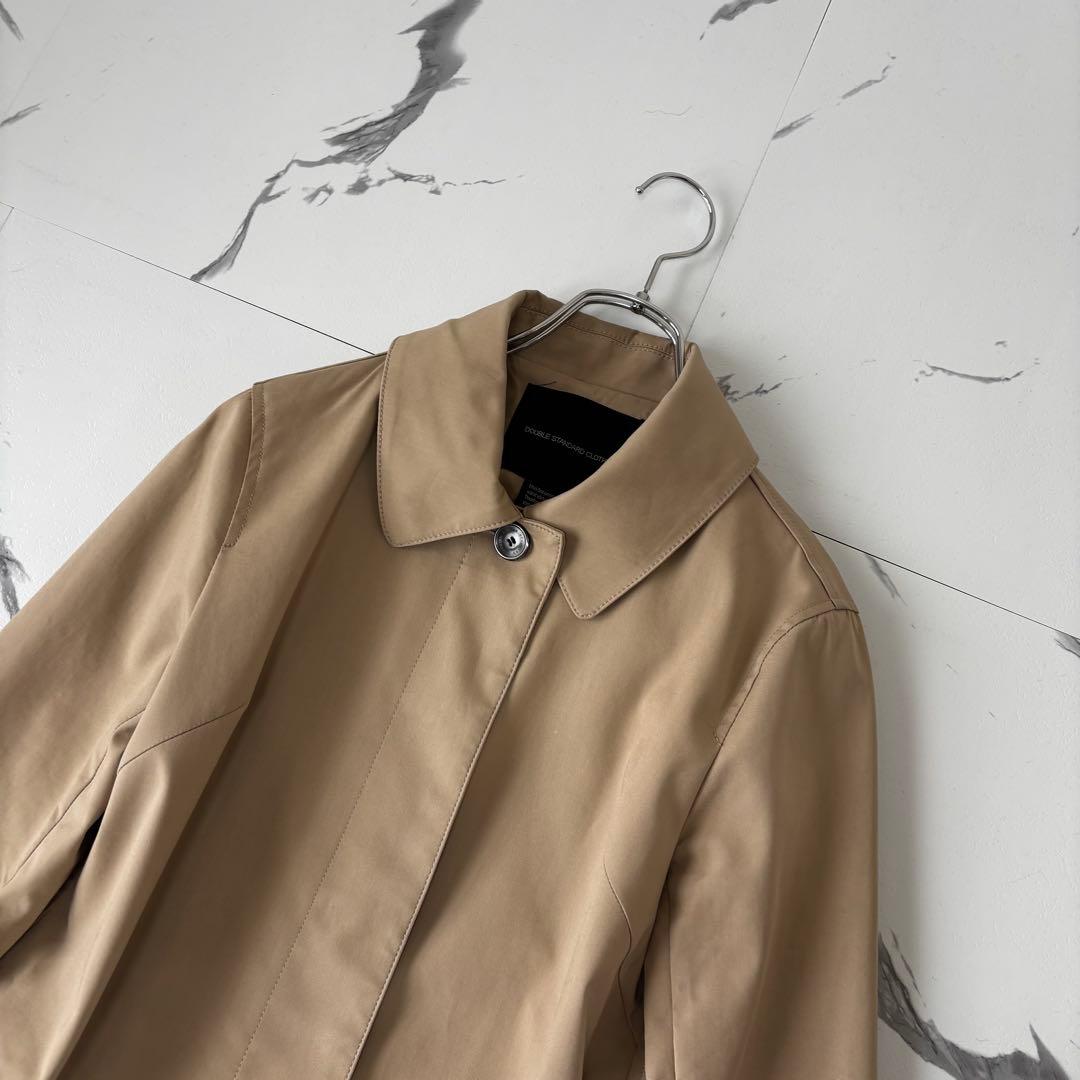 DOUBLE STANDARD CLOTHING✨ステンカラーコート　春　裏地青