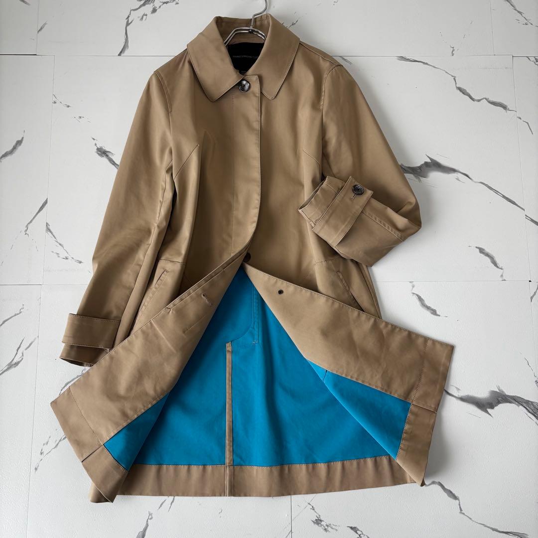 DOUBLE STANDARD CLOTHING✨ステンカラーコート　春　裏地青
