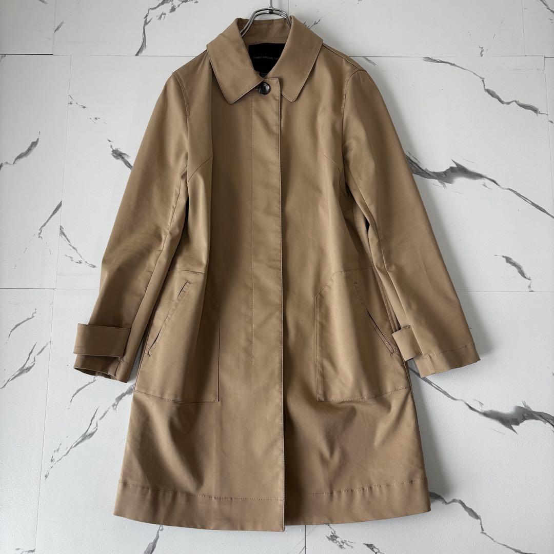 DOUBLE STANDARD CLOTHING✨ステンカラーコート　春　裏地青