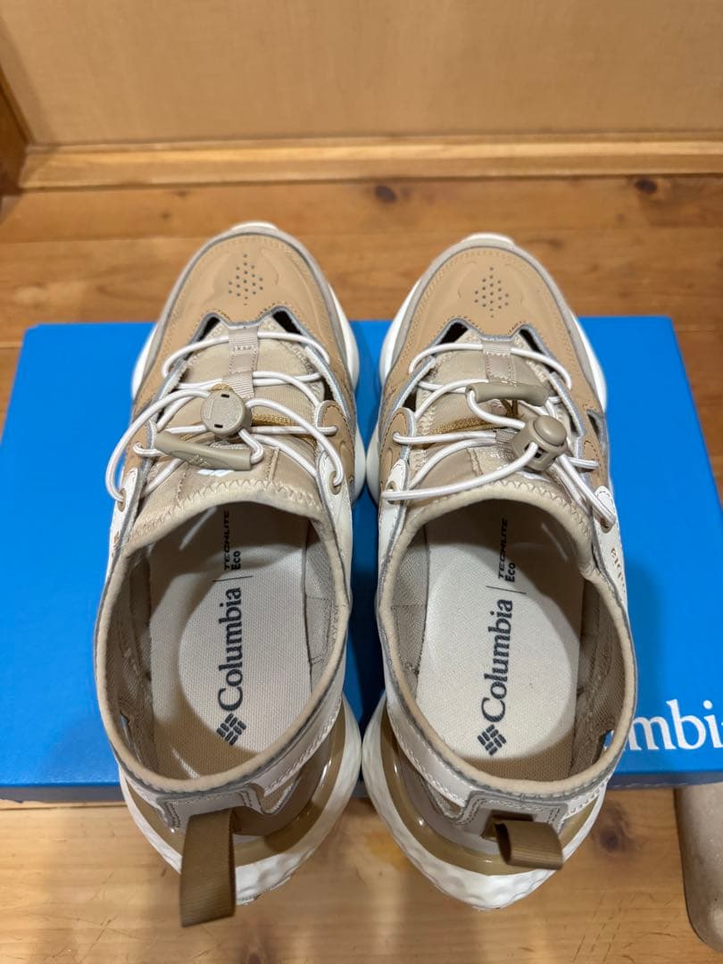 コロンビア スライブ リバイブ シャンダル ベージュ 26cm